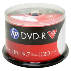 DVD-R диск Hp, 4.7GB, 16x, шпиндел 50 бр.