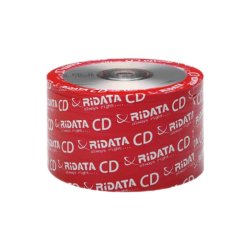 CD-R диск Ridata, 80 min, 700MB, 52x, целофан, 50 бр.