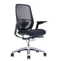 Офис стол Kloten, черен