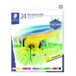 Меки пастелни тебешири Staedtler Design Journey, 24 цвята