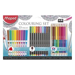 Комплект за рисуване Maped Color'Peps, 33 части