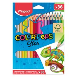 Цветни моливи Maped Color Peps, 36 цвята