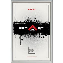 Алуминиева рамка, 21 х 29.7 см, сребро, гланц