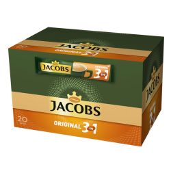 Нес кафе Jacobs “3 в 1”, пакетче, 18 гр., 20 бр.